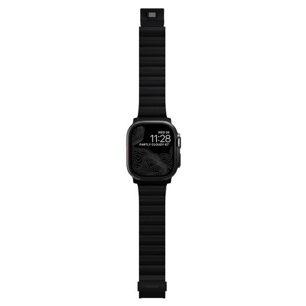 Nomad Titanium Band black hardware V2-Apple Watch 46mm/49mm (NM014834858) - Image 8