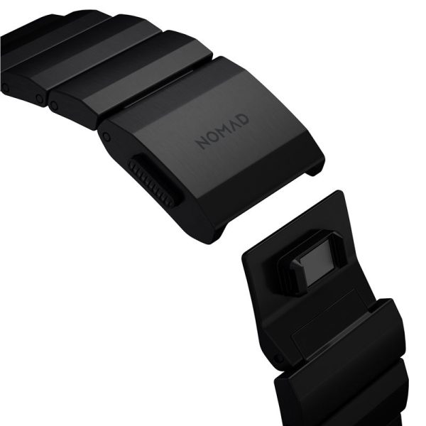 Nomad Titanium Band black hardware V2-Apple Watch 46mm/49mm (NM014834858) - Image 11