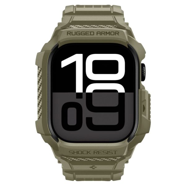 SPIGEN RUGGED ARMOR ”PRO” V2 APPLE WATCH 10/11 46MM VINTAGE KHAKI (ACS10507) - Image 2