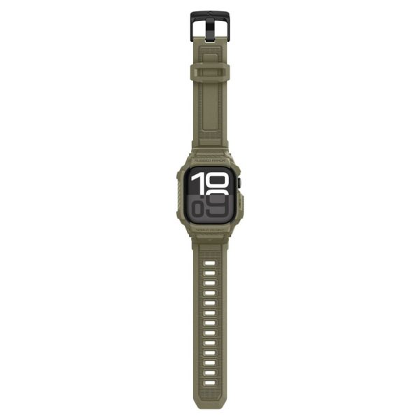 SPIGEN RUGGED ARMOR ”PRO” V2 APPLE WATCH 10/11 46MM VINTAGE KHAKI (ACS10507) - Image 11