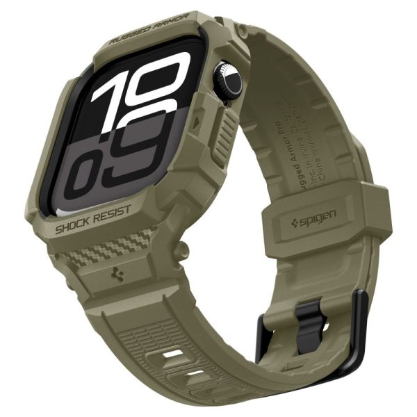 SPIGEN RUGGED ARMOR ”PRO” V2 APPLE WATCH 10/11 46MM VINTAGE KHAKI (ACS10507) - Image 7