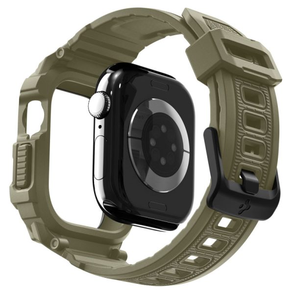 SPIGEN RUGGED ARMOR ”PRO” V2 APPLE WATCH 10/11 46MM VINTAGE KHAKI (ACS10507) - Image 8