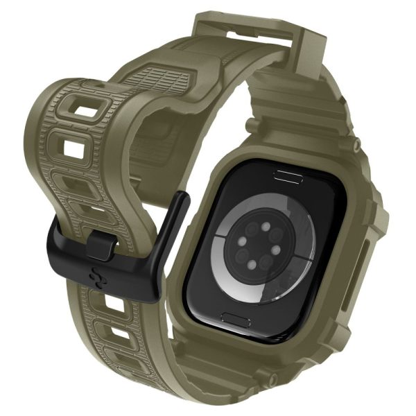 SPIGEN RUGGED ARMOR ”PRO” V2 APPLE WATCH 10/11 46MM VINTAGE KHAKI (ACS10507) - Image 9