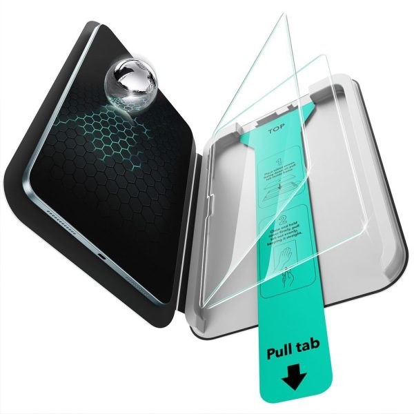 ESR ULTRAFIT TEMPERED GLASS 2-PACK IPAD PRO 13” 7/8 (2024-2025) CLEAR - Image 2