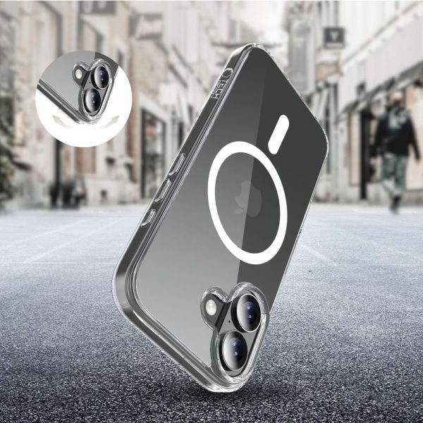 TECH-PROTECT FLEXAIR HYBRID CC MAGSAFE IPHONE 17 CLEAR - Image 5