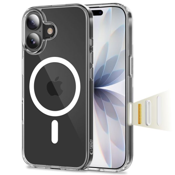 TECH-PROTECT FLEXAIR HYBRID CC MAGSAFE IPHONE 17 CLEAR