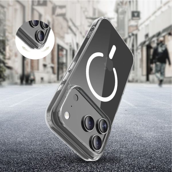 TECH-PROTECT FLEXAIR HYBRID CC MAGSAFE IPHONE 17 PRO CLEAR - Image 6