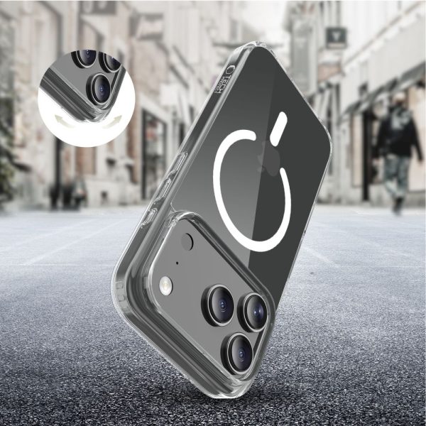 TECH-PROTECT FLEXAIR HYBRID CC MAGSAFE IPHONE 17 PRO MAX CLEAR - Image 5