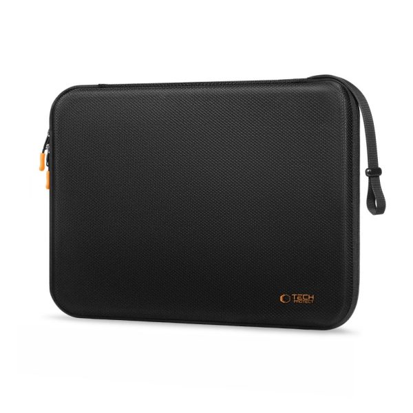 TECH-PROTECT HARDPOUCH LAPTOP 13-14 BLACK/ORANGE - Image 2