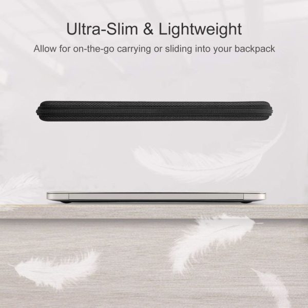 TECH-PROTECT HARDPOUCH LAPTOP 13-14 BLACK/ORANGE - Image 4