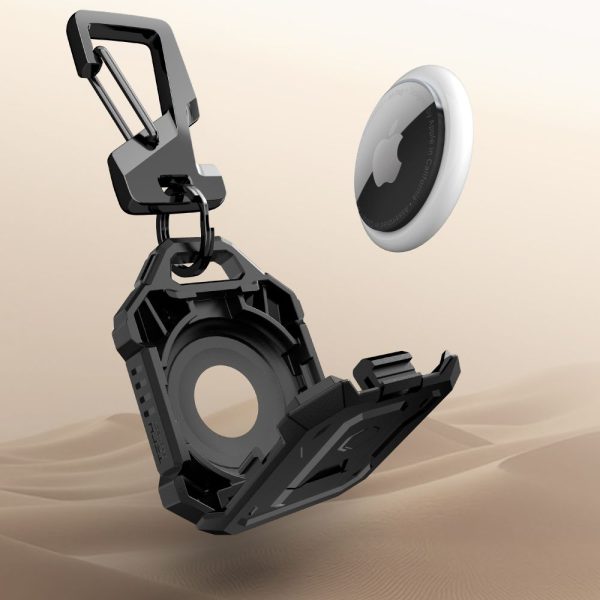 TECH-PROTECT KEVLAR PRO APPLE AIRTAG 1/2 BLACK - Image 3