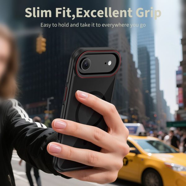 TECH-PROTECT MAGHYBRID MAGSAFE IPHONE AIR BLACK/RED - Image 5