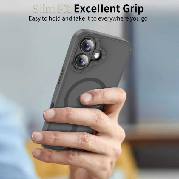 TECH-PROTECT MAGMAT MAGSAFE IPHONE 17 MATTE CRAYON GREY - Image 7