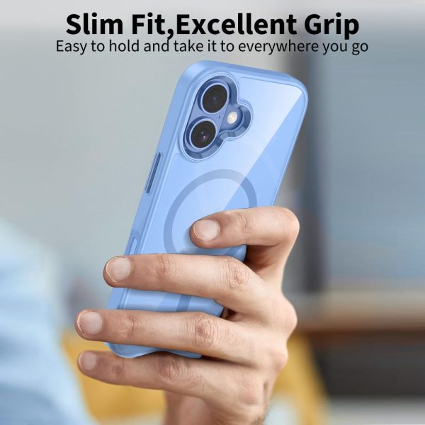 TECH-PROTECT MAGMAT MAGSAFE IPHONE 17 MIST BLUE/CLEAR - Image 6