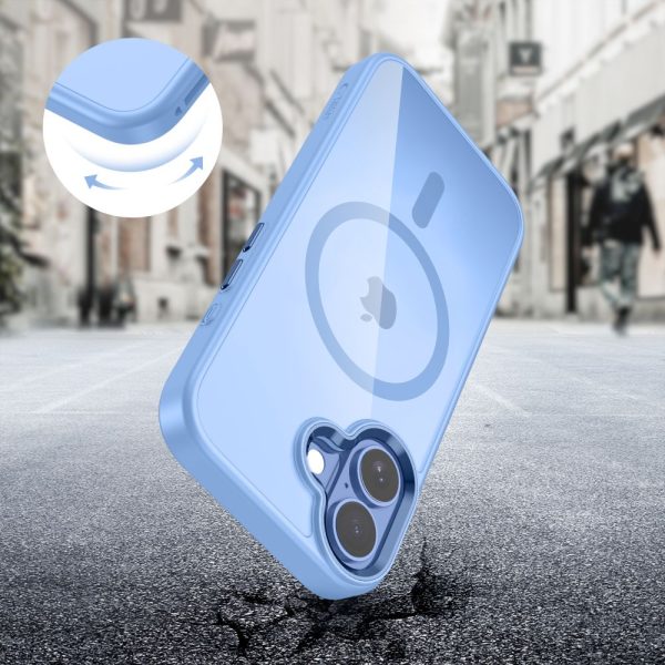 TECH-PROTECT MAGMAT MAGSAFE IPHONE 17 MIST BLUE/CLEAR - Image 7