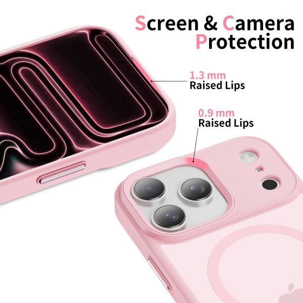 TECH-PROTECT MAGMAT MAGSAFE IPHONE 17 PRO MAX MATTE PINK - Image 4