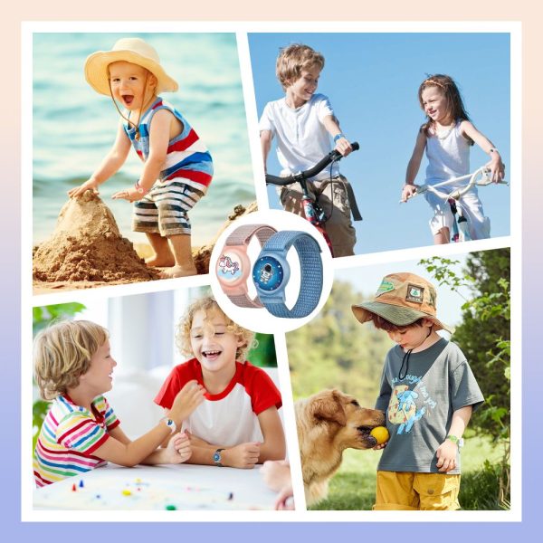 TECH-PROTECT NYLON FOR KIDS APPLE AIRTAG 1/2 MAGIC PONY - Image 6