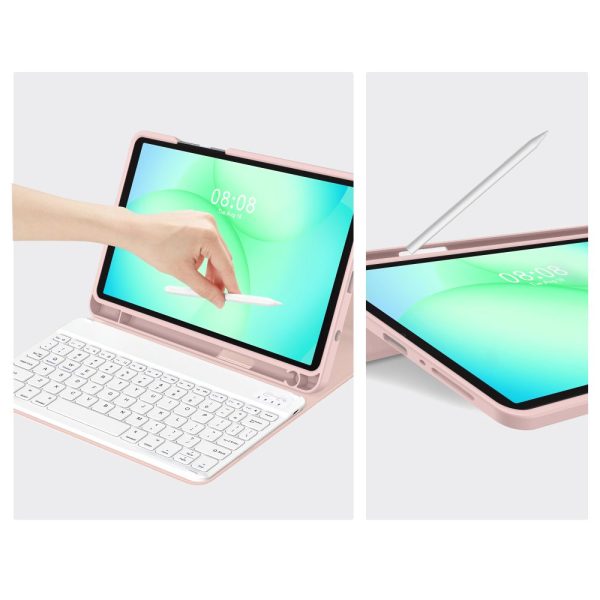 TECH-PROTECT SC PEN + KEYBOARD GALAXY TAB A9/A11 8.7 PINK - Image 9