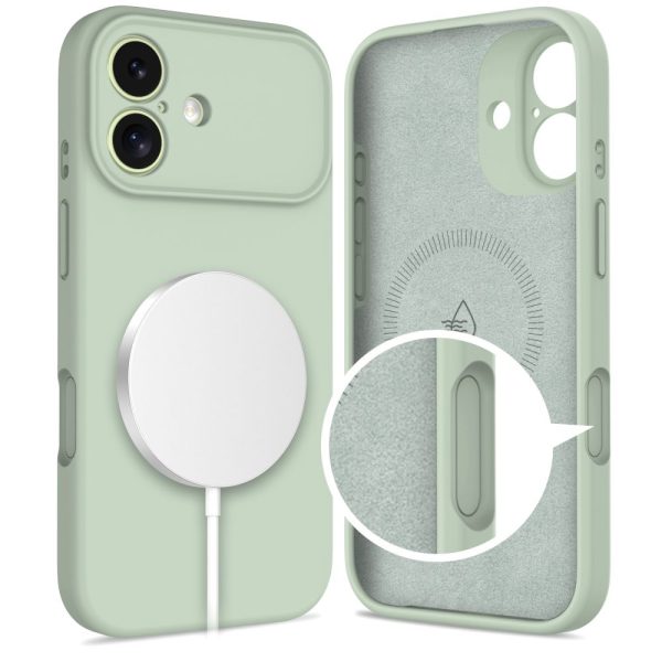 TECH-PROTECT SILICONE MAGSAFE IPHONE 17 SAGE - Image 2