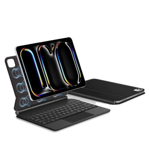 TECH-PROTECT SMARTCASE MAGNETIC + KEYBOARD IPAD PRO 11” 5/6 GEN. (2024-2025) BLACK - Image 5