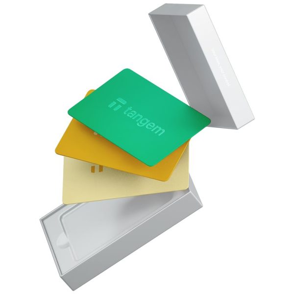 Tangem Wallet Hardware Crypto Wallet (Set of 3 Cards) – Sun Drop (TG-SPRING2) - Image 3