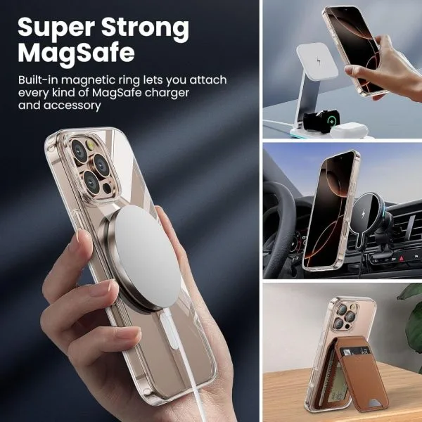 Θήκη iPhone 16 Pro Max Tech-Protect Flex MagSafe Clear - Image 4