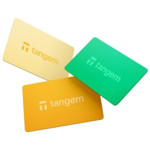 Tangem Wallet Hardware Crypto Wallet Σετ 3 Καρτών Sun Drop Edition