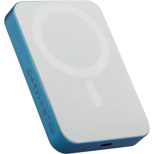 Power Bank Pitaka Qi2 10000mAh Lucid Blue - Image 6