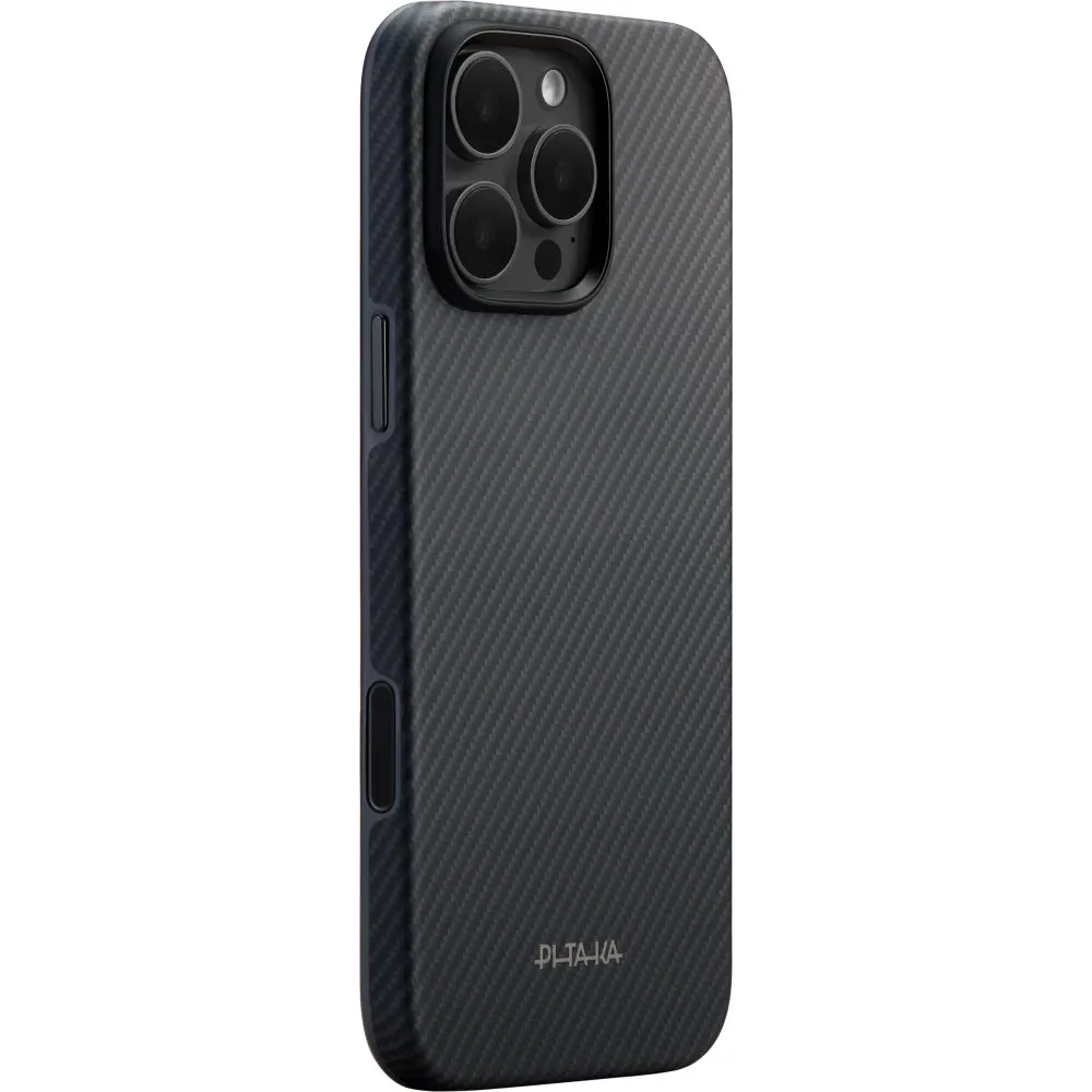 Θήκη iPhone 16 Pro Max Pitaka Summa Case Black/Grey