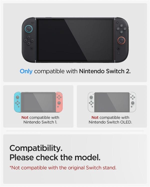 Θήκη Nintendo Switch 2 Spigen Ultra Hybrid Frost Black (ACS10167) - Image 9