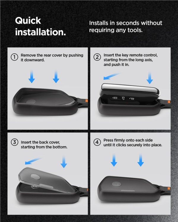 Spigen Volkswagen Key Fob Case VK100 Black (ACS10426) - Image 12