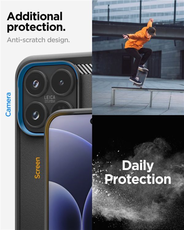 Spigen Rugged Armor Matte Black-Xiaomi 17 (ACS10458) - Image 6