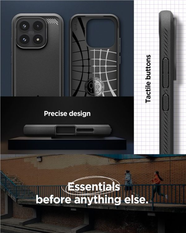 Spigen Rugged Armor Matte Black-Xiaomi 17 (ACS10458) - Image 8