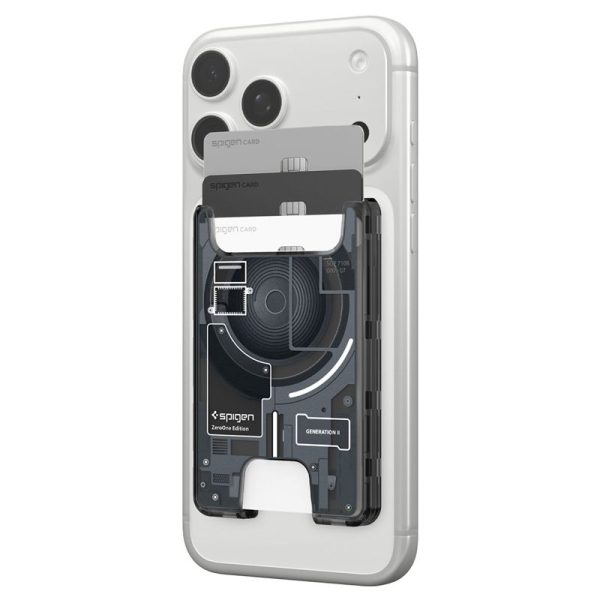 Spigen Ultra Hybrid Wallet MagSafe Zero One Black (AFA11304) - Image 9