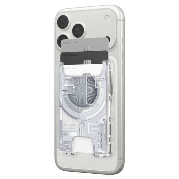 Spigen Ultra Hybrid Wallet MagSafe zero one white (AFA11305) - Image 10