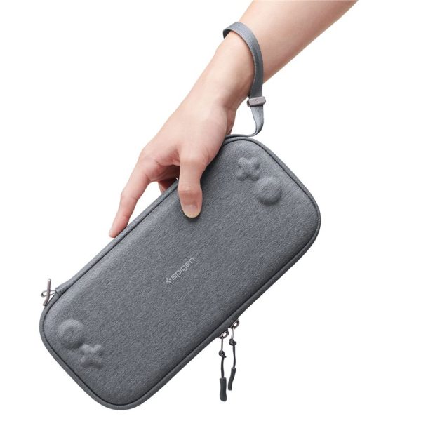 Θήκη Μεταφοράς Nintendo Switch 2 Spigen Klasden 2 Pouch Charcoal Gray (AGP10197) - Image 10