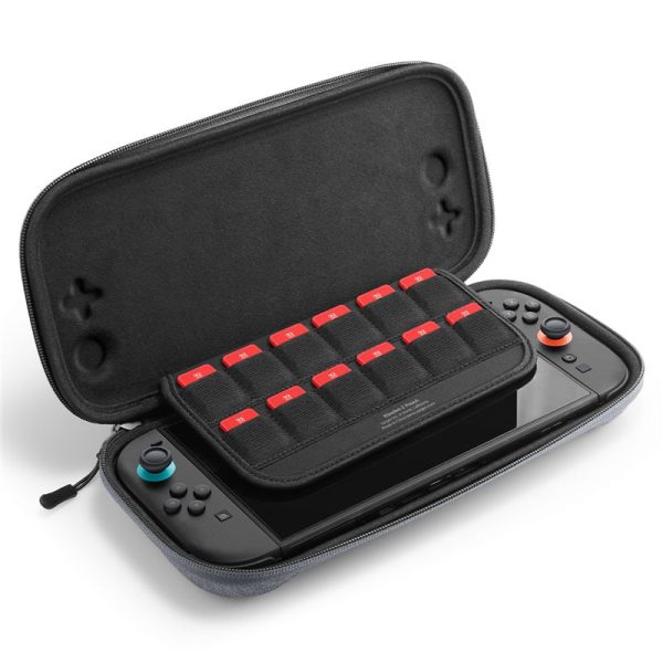 Θήκη Μεταφοράς Nintendo Switch 2 Spigen Klasden 2 Pouch Charcoal Gray (AGP10197) - Image 7