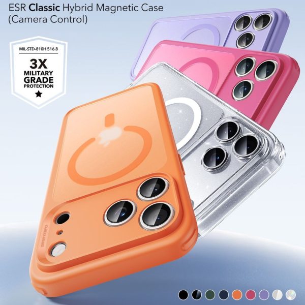 ESR CLASSIC HYBRID MAGSAFE IPHONE 17 PRO FROSTED ORANGE - Image 4