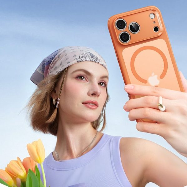 ESR CLASSIC HYBRID MAGSAFE IPHONE 17 PRO MAX FROSTED ORANGE - Image 5