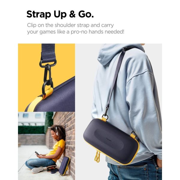 SPIGEN NANO POP PRO POUCH NINTENDO SWITCH 2 BLUEBERRY NAVY (AGP09565) - Image 5