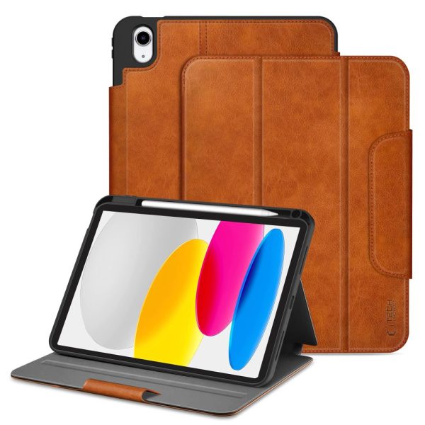 TECH-PROTECT FLEECE IPAD 10/11 GEN. (2022-2025) BROWN - Image 2