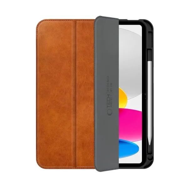 Θήκη iPad 10.9 10th Gen / iPad 11 11th Gen Tech-Protect Fleece Brown - Image 4