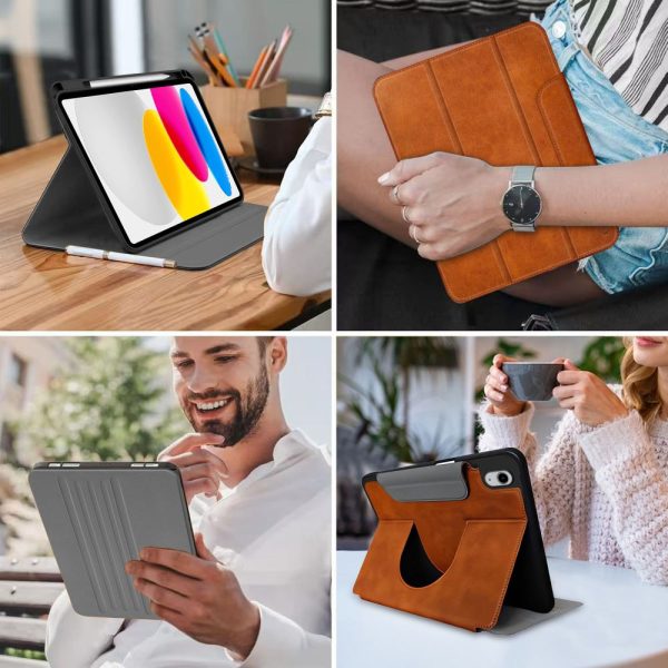 TECH-PROTECT FLEECE IPAD 10/11 GEN. (2022-2025) BROWN - Image 8