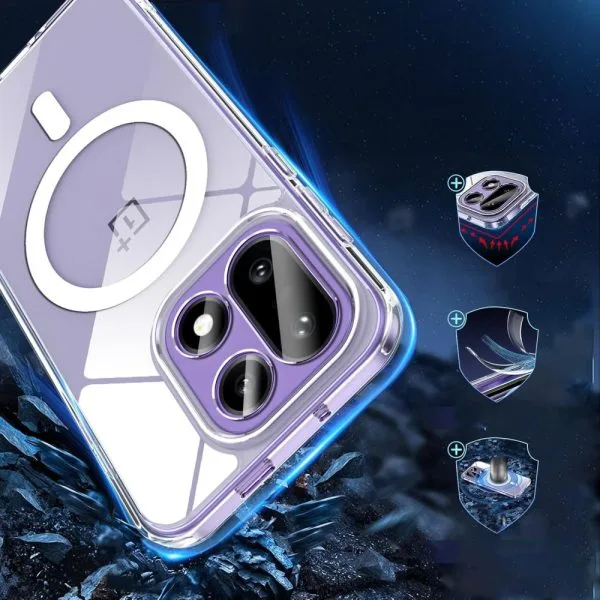 Θήκη OnePlus 15 Tech-Protect FlexAir Hybrid MagSafe Clear - Image 5