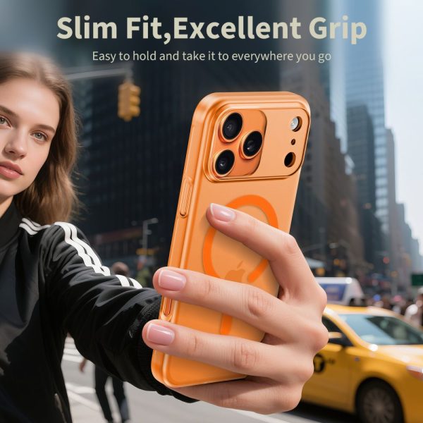 TECH-PROTECT MAGSLIM MAGSAFE IPHONE 17 PRO MATTE/COSMIC ORANGE - Image 5
