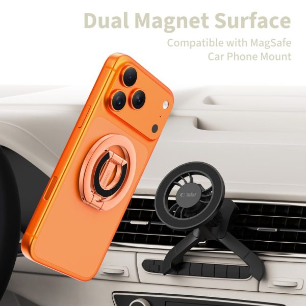 TECH-PROTECT MMR400 LAMANO MAGNETIC MAGSAFE PHONE RING ROSE GOLD - Image 5