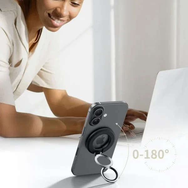 Tech-Protect MMR500 Magnetic MagSafe Phone Ring Black - Image 4