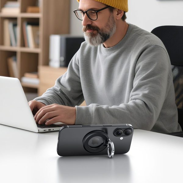 TECH-PROTECT MMR500 MAGNETIC MAGSAFE PHONE RING BLACK - Image 6