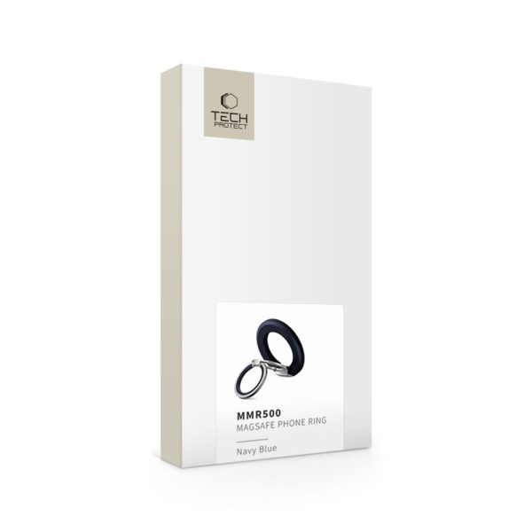 TECH-PROTECT MMR500 MAGNETIC MAGSAFE PHONE RING NAVY BLUE - Image 8