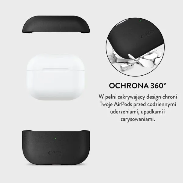 Θήκη Apple AirPods Pro 3 Tech-Protect NaturalFit Black - Image 7